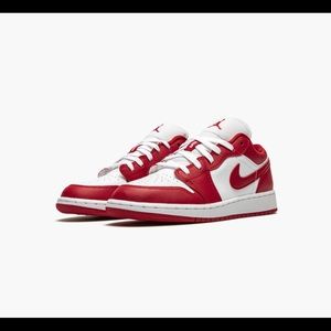 Authetc Air Jordan 1 Low GS 'Gym Red' 9.5 pristine